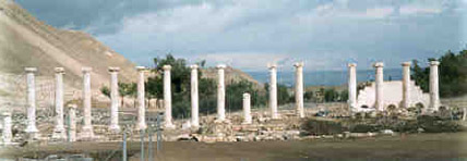 Ruins at Beth Shean, Israel