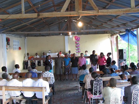 Chanjmond Church service