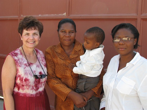 Friends, Pastor Debbie, Alourdes, Armstrong, Maulide.