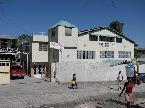 Delas Church in Port Au Prince before the Jan 12, 2010, quake.