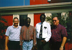 Pastor Gordon Brubaker, Pastor Charles Nyane, Pastor Preval Meritil, Pastor Dick Green